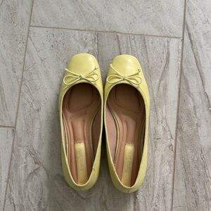 Franco Sarto Yellow Flats